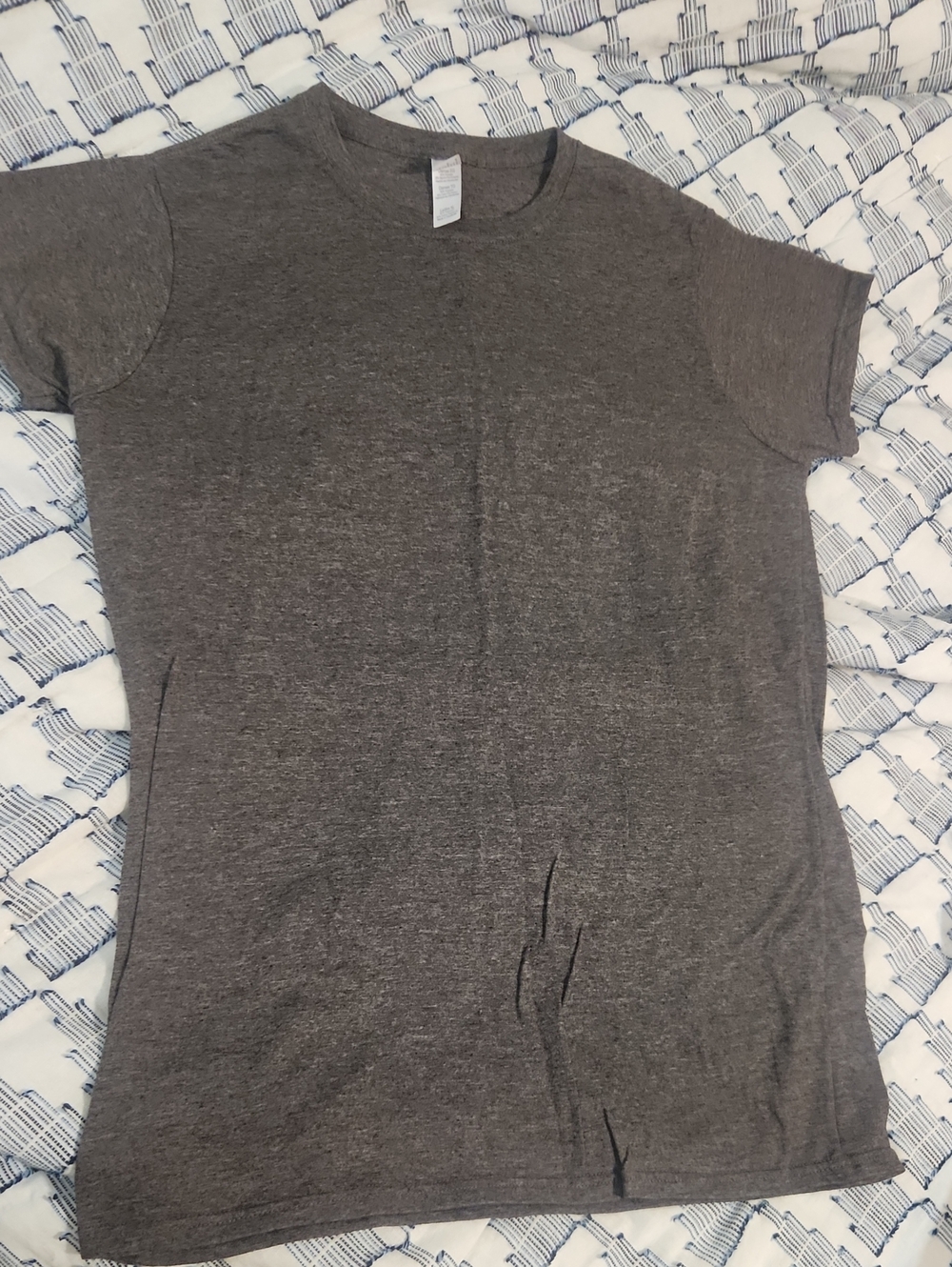 Gildan Short Sleeve Crew Neck Tee - Charcoal Gray